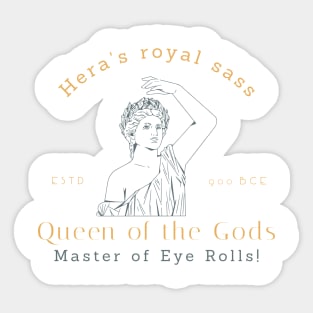 Hera´s Royal Sass Sticker